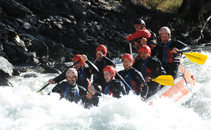 rafting nouveaux arrivants